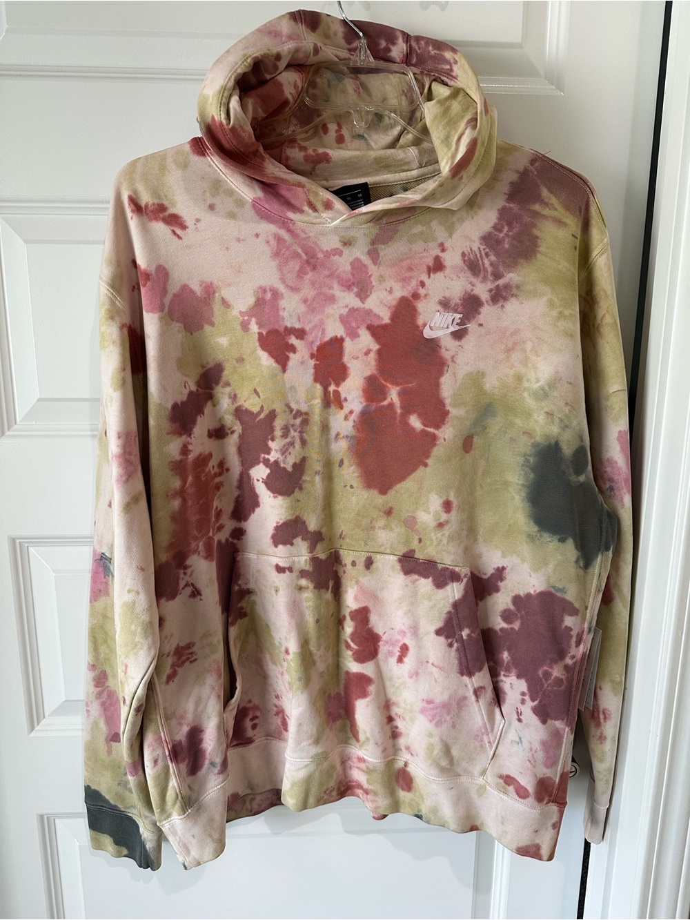 Nike multi colored, Tie-Dye Hoodie, Size XL, (NEW)